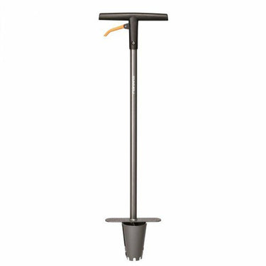 Fiskars ergo bollenplanter met lange steel - pootstok bollenpoter met antislip stabord - 100 cm