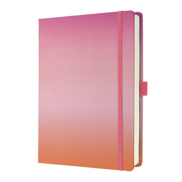 Sigel bulletjournal - jolie - a5 - gradient sunset - punt-gelijnd - dot-liniatuur - hardcover - si-jb103
