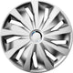 Gorecki wieldoppenset grip pro 14 inch - zilver - 4 stuks