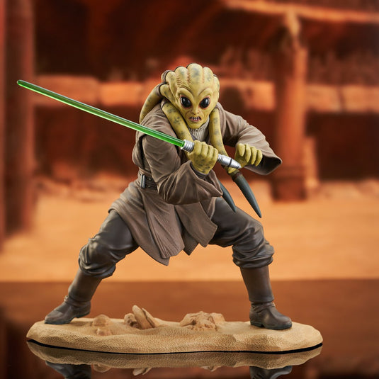 Gentle giant star wars episode ii premier collection 1 7 kit fisto 23 cm