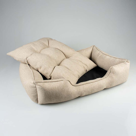 Duvo + duratex hondenbed beige s-60x45x16cm