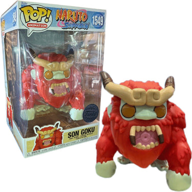 Funko pop! animation: naruto shippuden - son goku #1549 special edition exclusive 25cm 10''