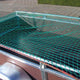 Carpoint aanhangernet – aanhangwagennet - 250x350cm twisted - gemakkelijk te spannen met 4mm elastische rand