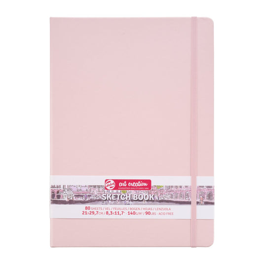 Talens art creation schetsboek pastel roze 21 x 29.7 cm 140 g 80 vellen