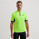 Rogelli core fietsshirt heren - korte mouwen - zwart fluorgeel - 5xl