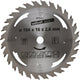 Wolfcraft - cirkelzaagblad 184x16mm - 28 tanden - zaagblad voor cirkelzaag - serie zilver - 6473000