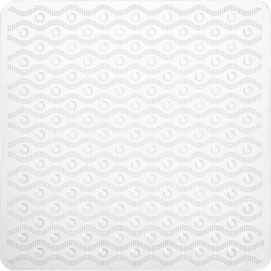 Sealskin drip - antislipmat 55x55 cm - pvc - transparant