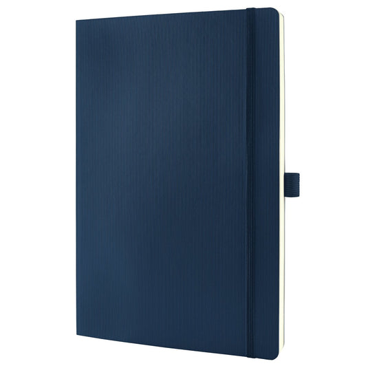Sigel notitieboek conceptum - formaat a4 - midnight blue - blanco - softcover - si-co340