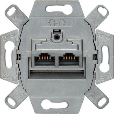 Hager berker datacontactdoos aderpaar - 4587 - e2fpa