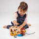 Mentari sorteertruck - safari - 23x12,5x11cm - hout - 2 jaar