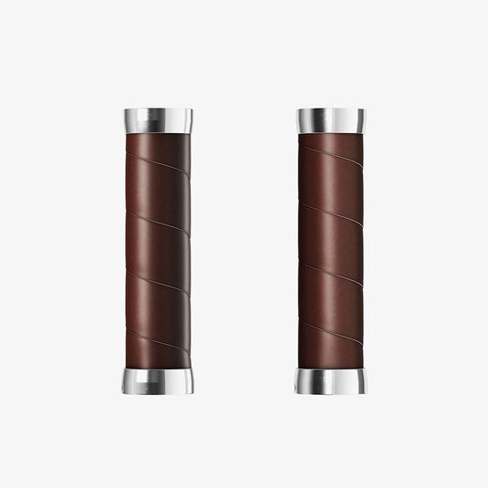 Brooks Handvatten Slender Leather grips 100 130mm a brown