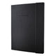 Sigel notitieboek - conceptum pure - a4+ - zwart - hardcover - 194 pagina's - 80 grams - ruit - met magneetsluiting - si-co141