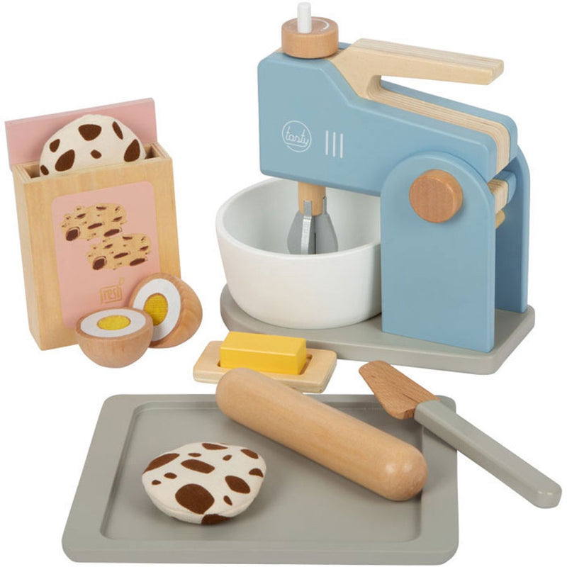 Load image into Gallery viewer, Small foot - houten mixer set, 12dlg.

