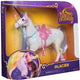 Unicorn academy - eenhoorn glacier met bewegend hoofd - 2 rijaccessoires - 27,9 cm - geschikt voor layla modepop - poppen en eenhoornspeelgoed