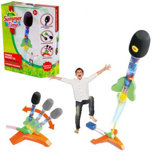 Summertime air power rocket