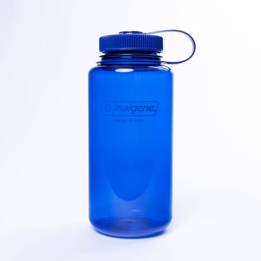 Nalgene - wide mouth bottle - drinkfles - waterfles - lekvrij - 1000ml - bpa free - sustain - denim