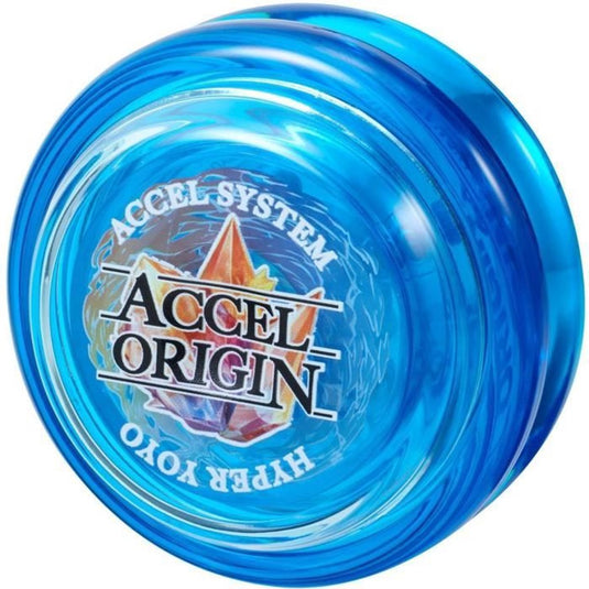 Bandai - accel hyper yoyo - blauw model - snelle jojo voor kinderen en beginners - eenvoudig acceleratiesysteem - met touw - ideaal voor trucs en trucs - speelgoed kind tiener 4 jaar oud en +- 60003