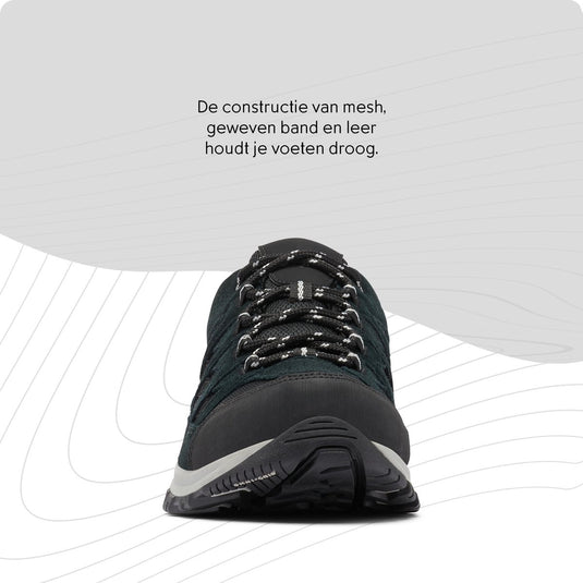 Columbia crestwoodâ„¢ waterproof heren wandelschoenen - black