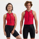 Rogelli florida trisuit heren en dames - mouwloos - zwart rood - m