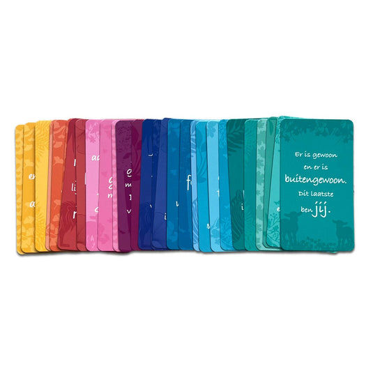 Voor positiviteit complimentkaartjes set 2 - complimenten kaartjes - affirmatie - 30 stuks - 5 x 9 cm