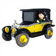 Plastoy guust flater - spaarpot - de iconische taxi -15 cm