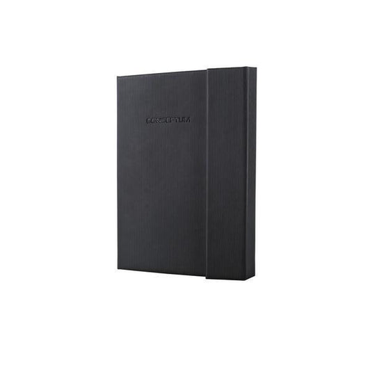 Sigel notitieboek - conceptum pure - a5 - zwart - hardcover - 194 pagina's - 80 grams - ruit - met magneetsluiting - si-co161