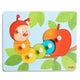 Haba inlegpuzzel rups mina