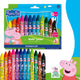 Staedtler peppa pig x noris junior waskrijtjes - set 12 st