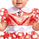 Disguise rood minnie mouse classic baby (eu) 6-12 maanden
