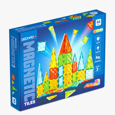 Geomag magnetische tegels edelstenen set - 44dlg.