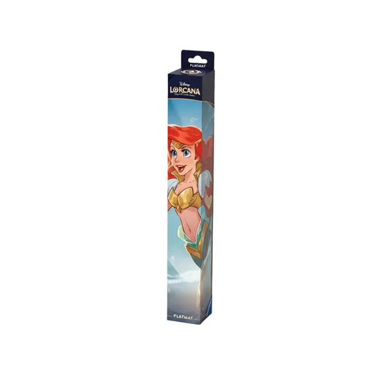 Disney lorcana tcg: winterspell- playmat arielle