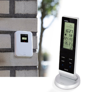 Alecto ws-1150 - professioneel weerstation met draadloze buitensensor- zwart