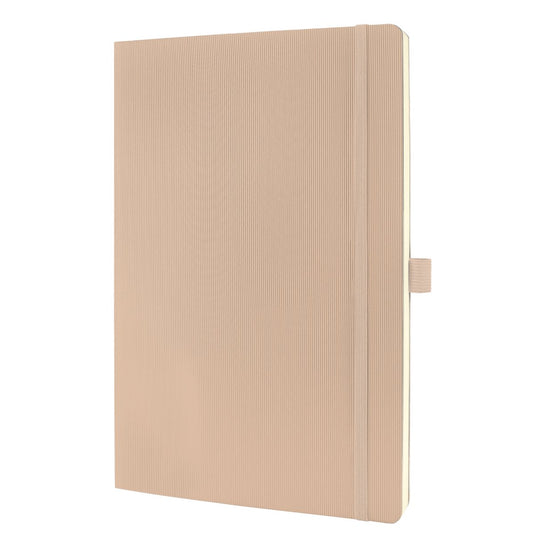 Sigel notitieboek - conceptum pure - a4 - beige - softcover - 194 pagina's - lijn - 80 grams papier - si-co331
