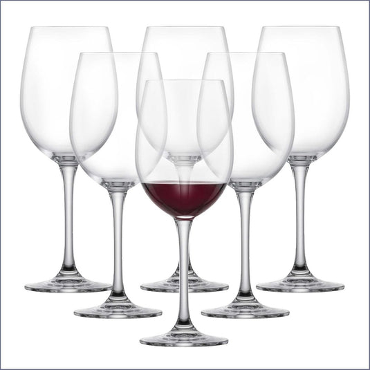 Schott zwiesel classico water rode wijnglas - 545ml - 6 glazen