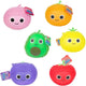 Toi-toys pufferbal fruit - 17,5cm