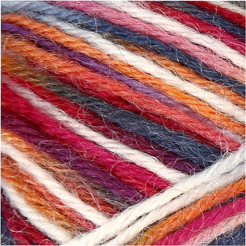 Afbeelding laden in galerijviewer, Creativ company sokkengaren blauw rood, 200cm

