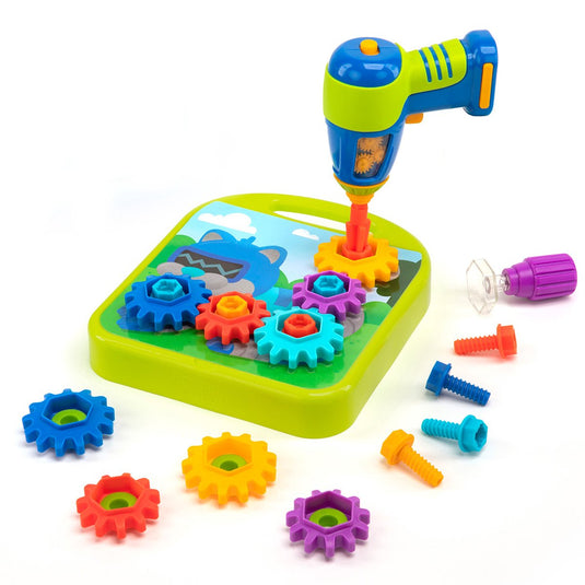 Learning resources stem speelgoed design drill gears workshop bouwset. - 3+