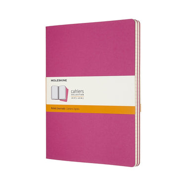Moleskine cahier journals - extra large - gelinieerd - roze - set van 3