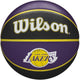 Wilson nba la lakers (size 7) basketbal - paars geel | maat: 7