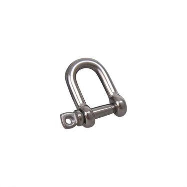 Seilflechter d-sluiting - kort - 5 mm - a4 rvs aisi 316 - 1300 dan
