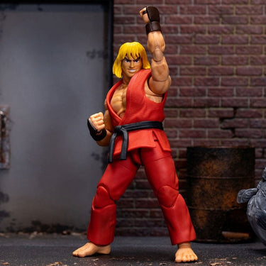 Jada toys ultra street fighter ii: the final challengers action figure 1 12 ken 15 cm action figuur