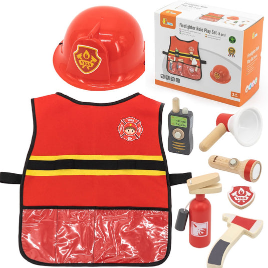 Viga https: www.cchobby.nl -brandweerset-8-onderdelen-1-doos