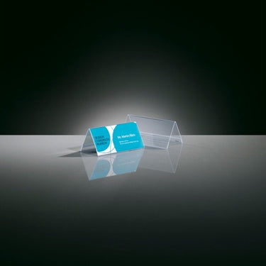Sigel - tafelstandaard - 95x42mm - glashelder - dakvorm - 10 stuks - si-ta138