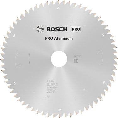 Bosch professional carbide cirkelzaagblad 216 x 30 x 2,2 mm (64 tanden) - aluminium
