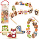 Classic world houten rijgkralen bosdieren