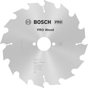 Bosch - cirkelzaagblad optiline wood 190 x 30 x 2,0 mm, 16