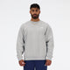 New balance sport essentials fleece crew heren trui - atletic grey