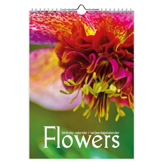 Comello flowers - verjaardagskalender - a4