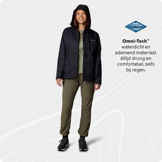 Columbia pouring adventure™ iii jacket women's jas - black - maat l