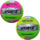 Sportx strand volleybal metallic speelgoed bal voor kinderen.